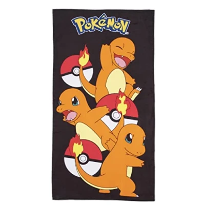 Image of Northwest Beach Towel, 30&quot; x 60&quot;, Pokemon Hot Char