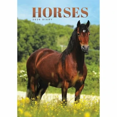 Image of Horses A5 Diary 2026