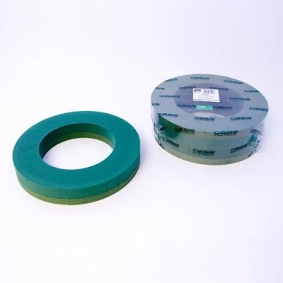 Image of One Single 14&quot; ring foam floral oasis wreath 14 inch diameter