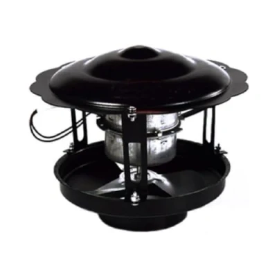 Image of BLUEZY Chimney draft inducer, 60W/80W/100W/120W Electric Fan Flue, Cowl Cap, Ventilation Fans Induced for Barbecue Air Extractor D