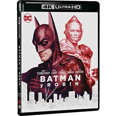 Image of Batman &amp; Robin Ultimate Collector&#039;s Edition with Steelbook [4K Ultra HD] [1997] [Blu ray] [2023] [Region Free]