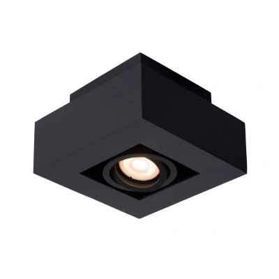 Image of Lucide Ceiling Spotlight, Aluminum, 5 W, Black