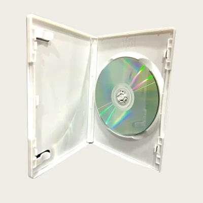 Image of White Wii DVD Storage cases sleeve 14mm 100 Pack replacement for Nintendo Games/Discs By Dragon Trading®