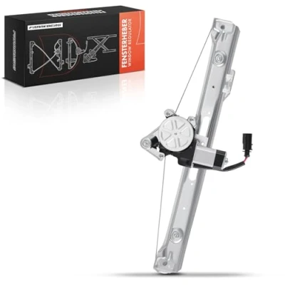 Image of Frankberg Window Regulator with Motor Rear Left Compatible 3 Series E46 316 318 320 323 325 328 330, Manufactured Between 1998/03 2005/03
