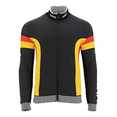 Image of UYN O101819 NATYON Germany OW Knitted 2ND Layer Full Zip Jacket Unisex XS