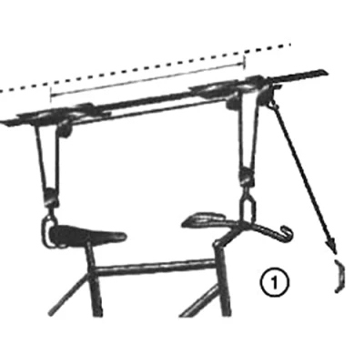Image of Unior URT668 Bike Lift Black