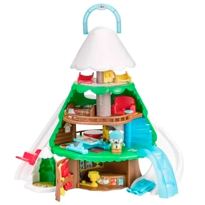 Image of Klorofil Le Sapin Gla Resort Children&#039;s Toy Ski Invent Your Stories Miniature World Universe 1 Character and 9 Accessories Included 700214