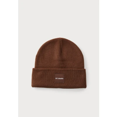 Image of Columbia Unisex City Trek Heavyweight Beanie, Beanie Hat, Tobacco, One Size