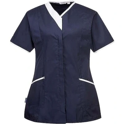 Image of Portwest Modern Tunic, Size: L, Colour: Navy, LW13NARL