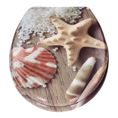 Image of Georges 2019 Edition MDF Toilet Seat with Soft Close Mechanism in Various Designs