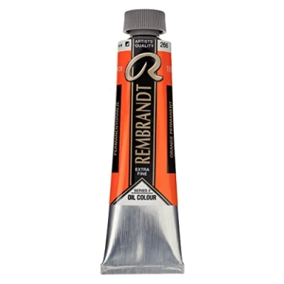 Image of Rembrandt Paint Oil PERM, Permanent Orange, One Size