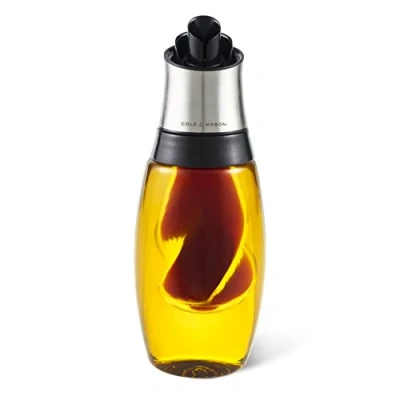 Image of Bristol Duo Glass Oil &amp; Vinegar Pourer 420ml
