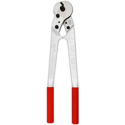 Image of Felco C12 Two Handed Steel Cable Cutter, Cuts 12mm