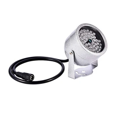Image of IR Illuminator, Infrared Floodlight, Flood Light 48 LED Night Vision Illuminator Lights Waterproof Lamp for Security CCTV Camera