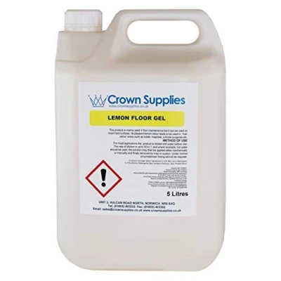 Image of Crown Supplies Professional Lemon Floor Gel Cleaner 5L