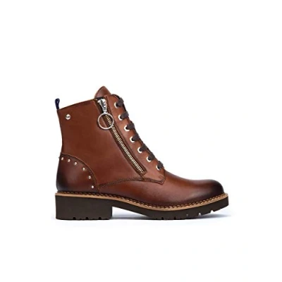 Image of Vicar Calfskin Leather Women&#039;s Ankle Boots