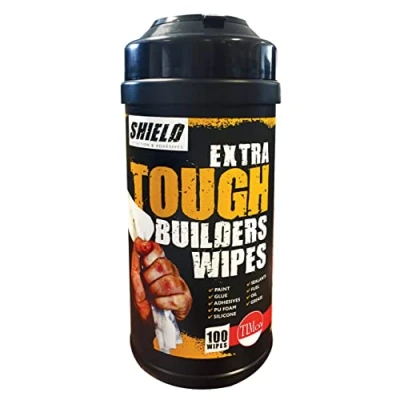 Image of Timco SCRUB Shield Builders Wipes 100 Extra Tough