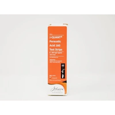 Image of J QUANT Peracetic Acid 0 160 Test Strips from All Water