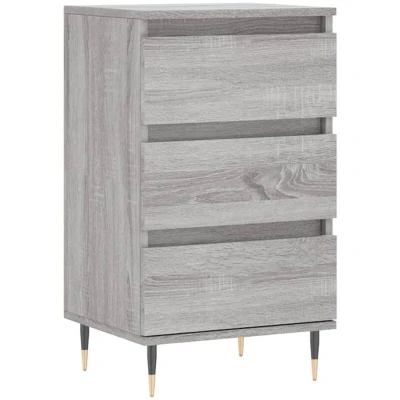 Image of Sideboard Grey Sonoma 40x35x70 cm Engineered Wood Vidaxl