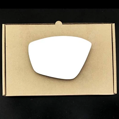 Image of Stick on Wing Mirror Glass fits Citroen C3 Reg 2017 to 2024 Left Passenger Side