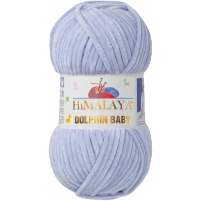 Image of Strickfein Himalaya Dolphin Baby Wool Yarn, Cotton Knitting for Knitting, Crochet (80344 Grey Blue)