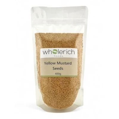 Image of Yellow Mustard Seeds 400g Wholerich Foods