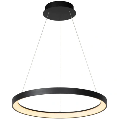 Image of Vidal Modern Pendant Light Ø 58cm LED Dim. 1x48W 2700K Black