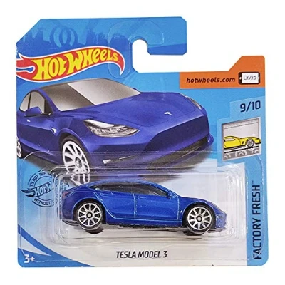Image of Hot Weels Tesla Model 3 Factory Fresh 9/10 (112/250) 2020