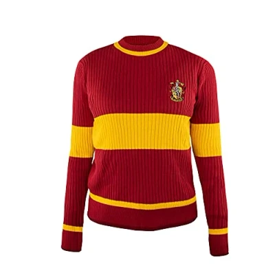 Image of Cinereplicas Harry Potter Pull Hogwarts V Neck Grey Gryffindor Large