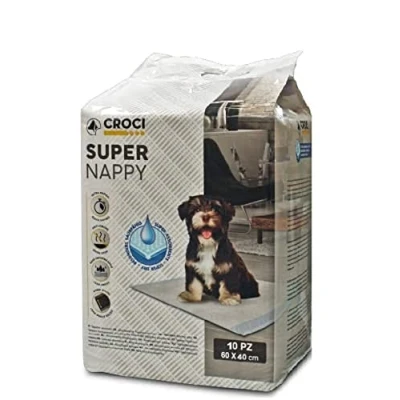 Image of CROCI Dog Absorbent Super Nappy, 60 x 40 cm, 10 Piece