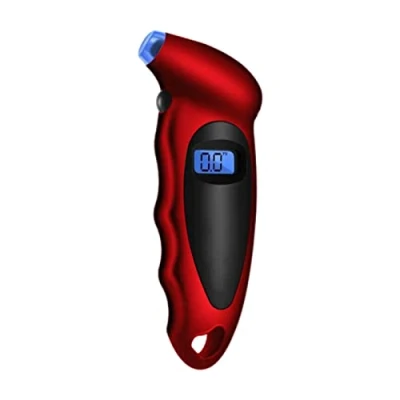 Image of Gusengo Tire Pressure Gauge for Cars 100 PSI 4 Settings Digital Air Car Tyre Accessories with Backlit LCD Display Trucks