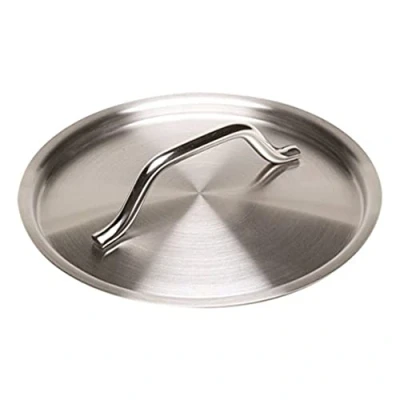 Image of Genware 1726 00 Stainless Steel Cookware Lid, 26 cm Diameter