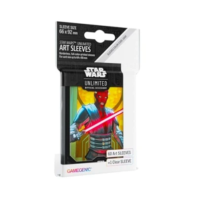 Image of Gamegenic GGS15062ML Star Wars Unlimited Darth Maul Trading Card Game Accessory, Multi Colour