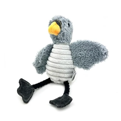 Image of Mutts &amp; Hounds Cybil Cygnet Swan Plush Squeaky Dog Toy