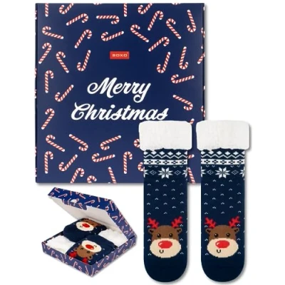 Image of soxo Thick Socks Women Christmas Gifts Ladies Xmas Sock Womens Gift Presents Ideas 2.5 6.5 Santa Claus