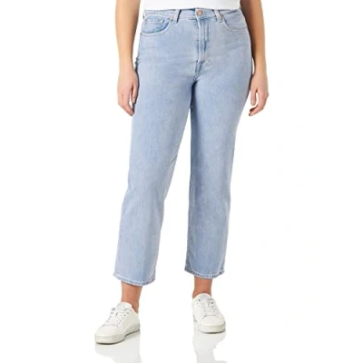 Image of 7 For All Mankind Women&#039;s Logan Stovepipe Air Wash Jeans, Light Blue, 31