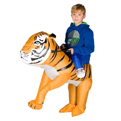 Image of Bodysocks® Inflatable Tiger Costume (Kids)