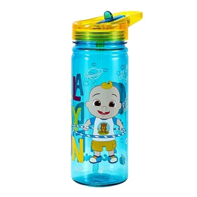 Image of Zawadi Global Cocomelon 580ml Water Bottle for Kids School Drinks Made of Durable Ecozen Reusable BPA Free