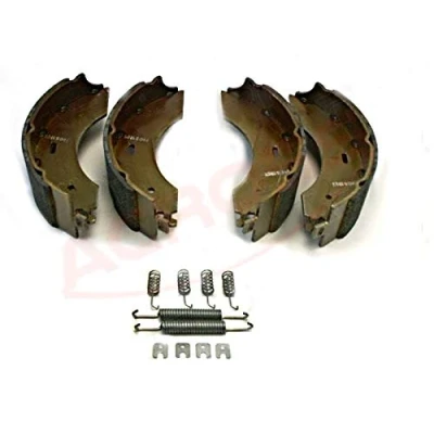Image of 230 x 60mm Alko Brake Shoe axle set trailer Drum Brakes, 235x60, Boat