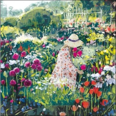 Image of Artistic Greeting Card (WDM 435188) Blank/Birthday Gift from The Garden by Victoria Ball Suitable for Birthdays and Other Occasions