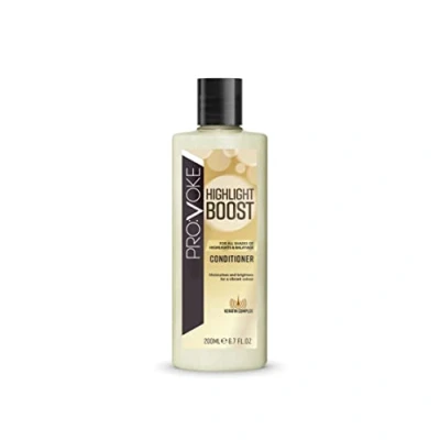 Image of PROVOKE Highlight Boost Conditioner 200 ml, Protects and Prolongs All Shades of Highlights Balayages, Brightens Faded Highlights, Enhance Shine for Coloured, Natural Blonde Hair