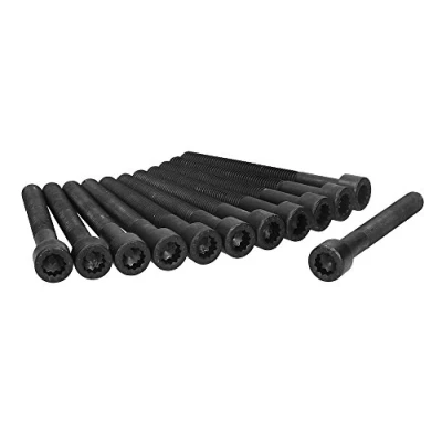 Image of 049103385x12 Cylinder Head Bolt Kit AJUSA 81009400 Female Star 12 AUDI: Quattro