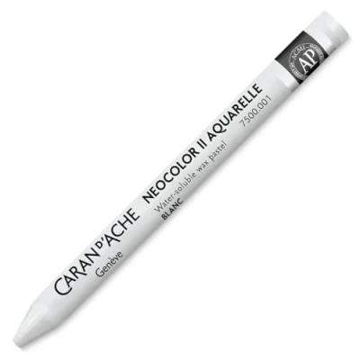 Image of Neocolor 2, 8 mm, white, 10 pc