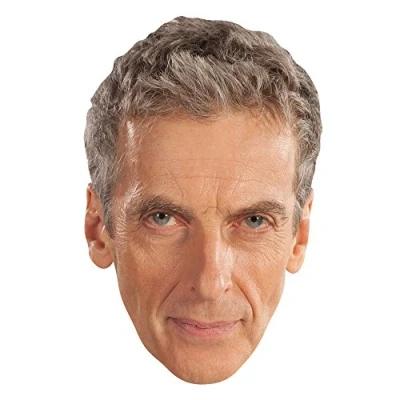 Image of STAR CUTOUTS BBC Capaldi Mask SM189 Twelfth Doctor Who Peter, Hand/A, Solid