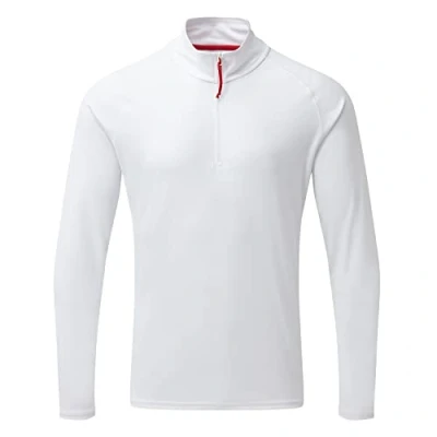 Image of Gill Mens Long Sleeve UV Tec Top Lightweight, Quick Drying &amp; 50+ Protection (Navy, L)