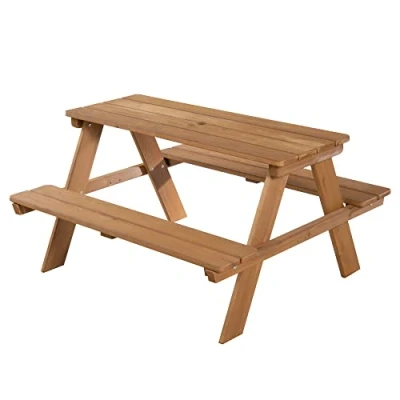 Image of roba Children&#039;s Table, Wood, Teak, &#039;Picknick for 4&#039; Outdoor +