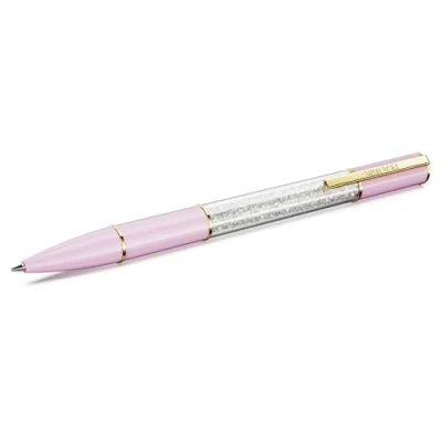 Image of Swarovski Crystalline Lustre Ballpoint Pen, Pink, Gold Tone Plated