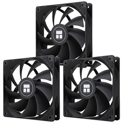 Image of Thermalright TL C12C X3 CPU Fan 120 mm Case Fan, 4 Pin PWM Silent Computer with S FDB Bearing Included, up to 1550 RPM (Pack of 3)