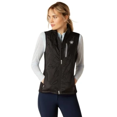 Image of ARIAT Women&#039;s Fusion Insulated Vest Jacket, Black, S
