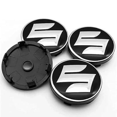 Image of 4 Pcs Car Hub Centre Caps for Suzuki S Cross 54mm, Wheel Covers Center Badge Wheels Auto Parts Tire Accessories